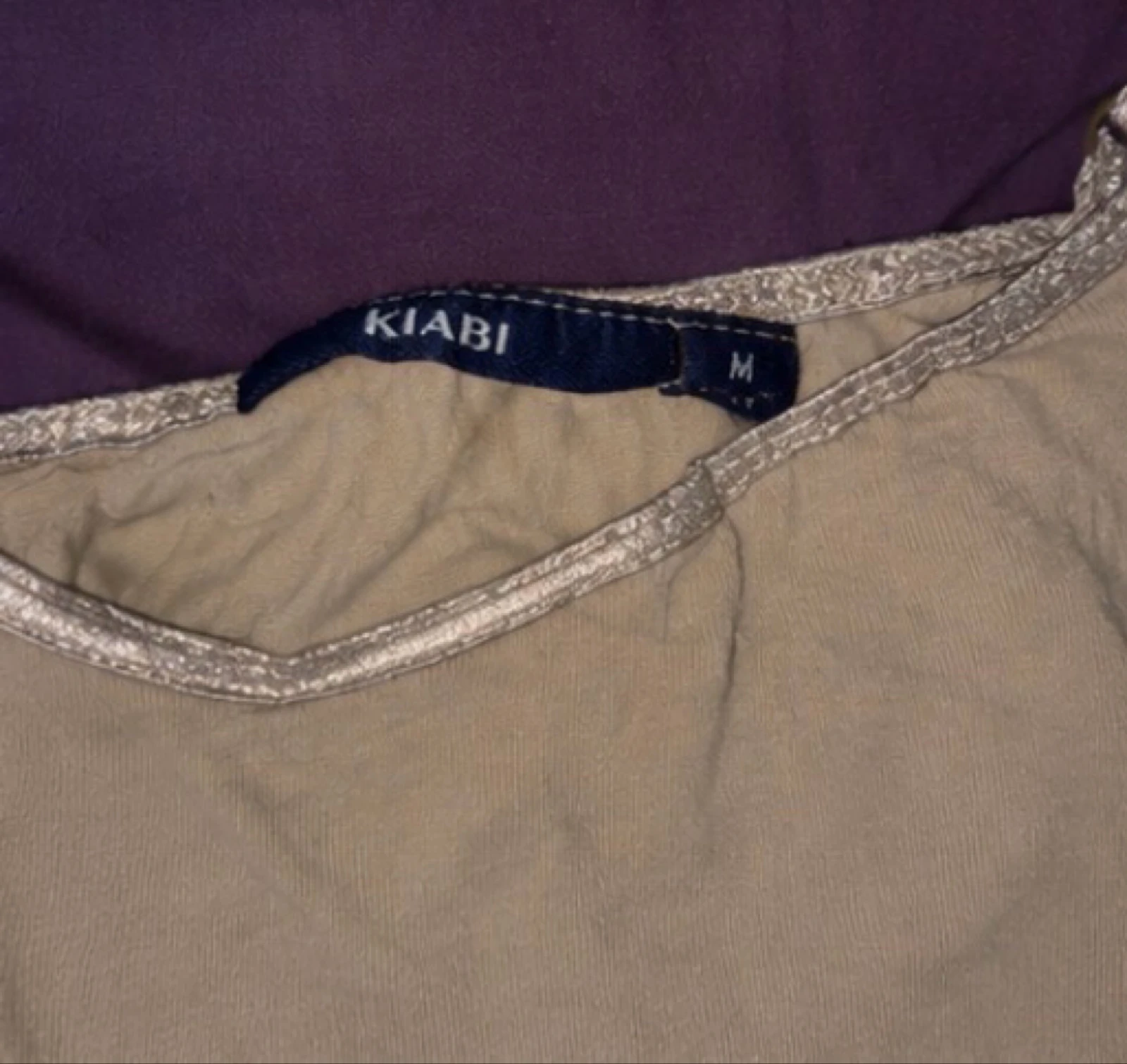 Beige KIABI thin strap tank top – Size M – photo 4